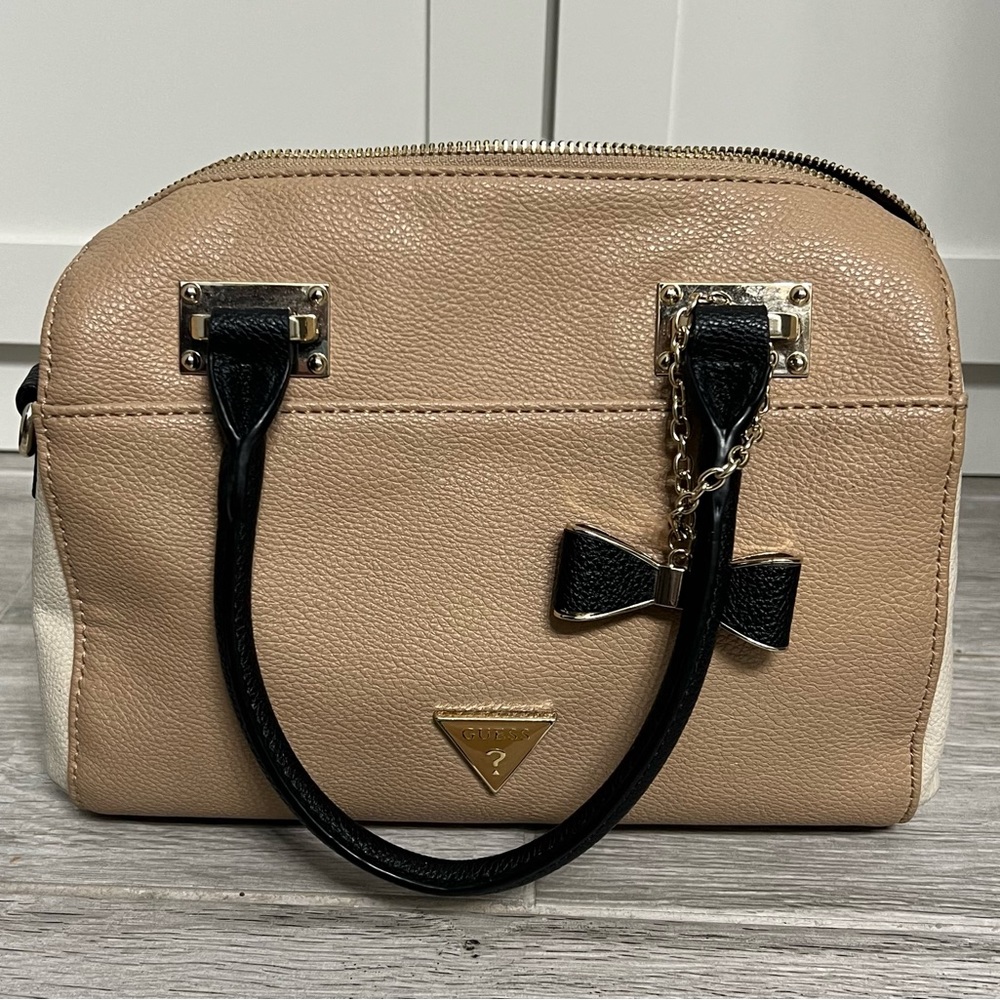 Guess Beige Mini Satchel